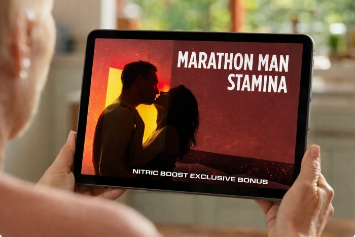 Bonus Marathon Man Stamina free guide Nitric Boost